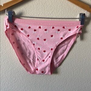 2/$20❤️❤️❤️NEW Victoria's Secret Hearts & Bows Print Bikini Panties